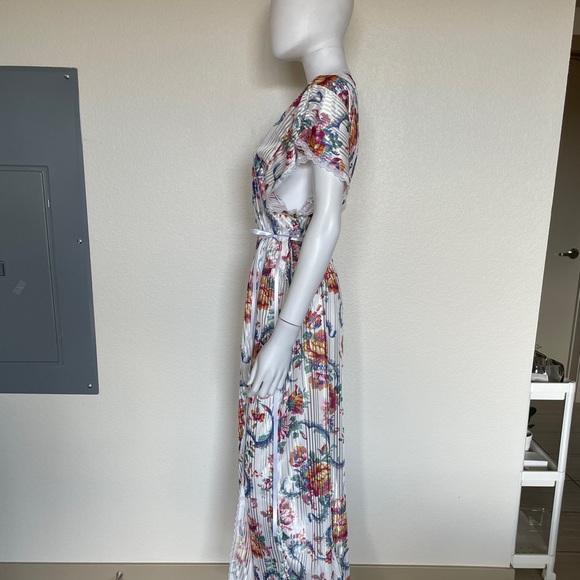 Vintage ILGWU Made in USA Glencraft Lingerie Nightgown Robe Floral Print - Picture 13 of 13